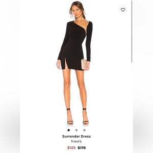 Black long sleeve dress